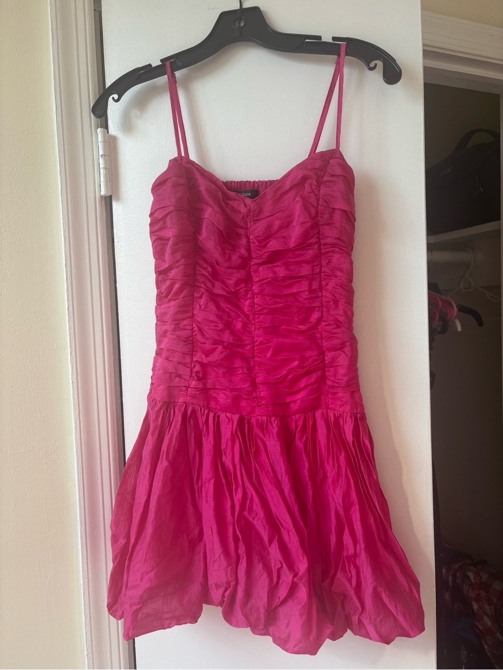 Aqua by Bloomingdales pink mini dress in size S
